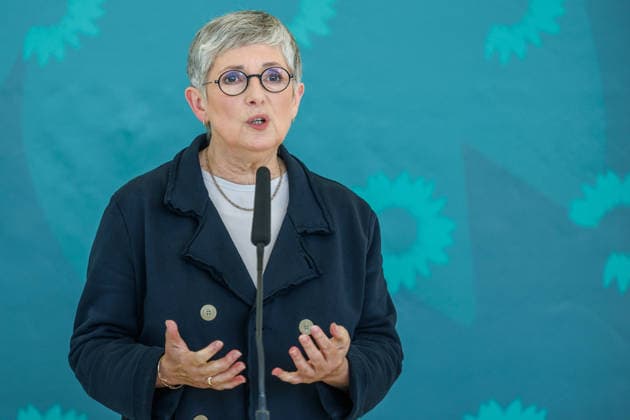 Buendnis 90 Die Gruenen im Bundestag Britta Haßelmann von Buendnis 90 Die Gruenen im Bundestag am 06.10.26 in Berlin. Berlin Berlin Deutschland Reichstag