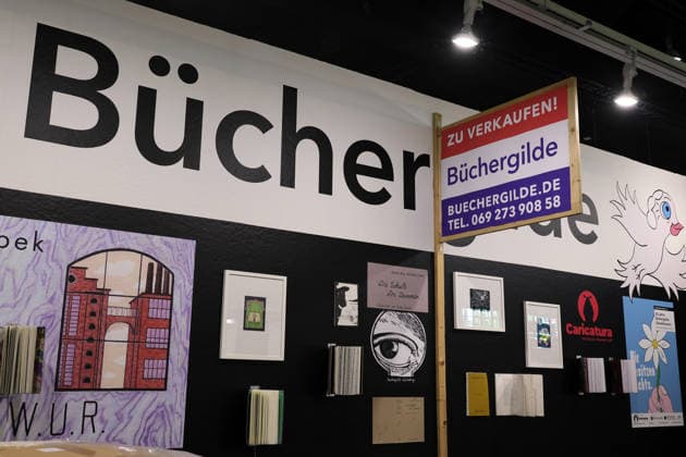 06.10.2026, Frankfurt am Main, DEU, Frankfurter Buchmesse. Am fruehen Dienstag morgen wird noch aufgebaut. Z.B. bei der Buechergilde