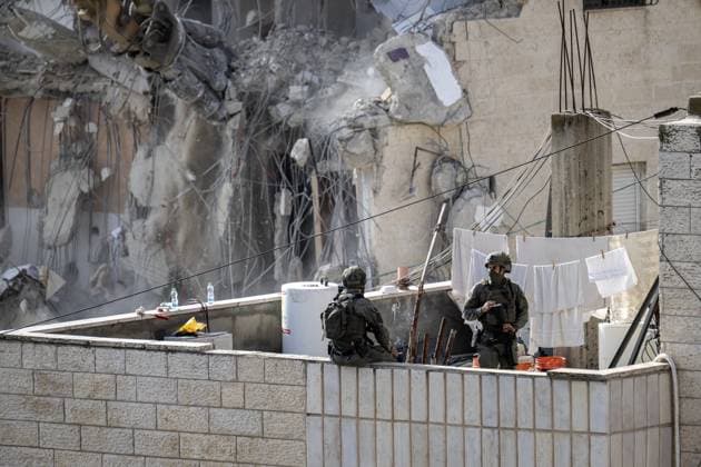 Israeli minister Ben-Gvir poses on bulldozer during demolition of Palestinian home in Jerusalem JERUSALEM - OCTOBER 06: Israeli far-right National Security Minister Itamar Ben-Gvir poses on a bulldozer after taking part in the demolition of a five-story building belonging to Palestinians in East Jerusalem on October 06, 2026. Israeli forces began demolishing the five-story building in the Tur neighborhood with bulldozers in the morning hours. Israeli forces took security measures in the area. Mostafa Alkharouf Anadolu Jerusalem Israel. Editorial use only. Please get in touch for any other usage.  Copyright: x2026xAnadoluxMostafaxAlkharoufx