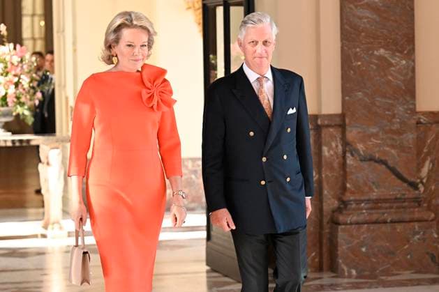 King Philippe and Queen Mathilde receive the Belgian athletes (2025-2026) BRUSSELS, BELGIUM - OCTOBER 06 : King Philippe and Queen Mathilde are hosting a reception at Laeken Castle for Belgian athletes who have distinguished themselves over the past two years. Among them are athletes who have won a medal at a European or World Championship in an Olympic or Paralympic sport, as well as those who have achieved an exceptional performance on the world stage on October 6, 2026 in Brussels, Belgium, 06 10 2026 Brussels Belgium  Copyright: xDidierxLebrunx
