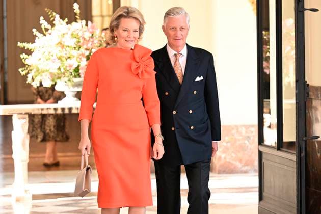King Philippe and Queen Mathilde receive the Belgian athletes (2025-2026) BRUSSELS, BELGIUM - OCTOBER 06 : King Philippe and Queen Mathilde are hosting a reception at Laeken Castle for Belgian athletes who have distinguished themselves over the past two years. Among them are athletes who have won a medal at a European or World Championship in an Olympic or Paralympic sport, as well as those who have achieved an exceptional performance on the world stage on October 6, 2026 in Brussels, Belgium, 06 10 2026 Brussels Belgium  Copyright: xDidierxLebrunx