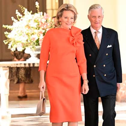 King Philippe and Queen Mathilde receive the Belgian athletes (2025-2026) BRUSSELS, BELGIUM - OCTOBER 06 : King Philippe and Queen Mathilde are hosting a reception at Laeken Castle for Belgian athletes who have distinguished themselves over the past two years. Among them are athletes who have won a medal at a European or World Championship in an Olympic or Paralympic sport, as well as those who have achieved an exceptional performance on the world stage on October 6, 2026 in Brussels, Belgium, 06 10 2026 Brussels Belgium  Copyright: xDidierxLebrunx