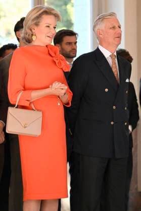 King Philippe and Queen Mathilde receive the Belgian athletes (2025-2026) BRUSSELS, BELGIUM - OCTOBER 06 : King Philippe and Queen Mathilde are hosting a reception at Laeken Castle for Belgian athletes who have distinguished themselves over the past two years. Among them are athletes who have won a medal at a European or World Championship in an Olympic or Paralympic sport, as well as those who have achieved an exceptional performance on the world stage on October 6, 2026 in Brussels, Belgium, 06 10 2026 Brussels Belgium  Copyright: xDidierxLebrunx