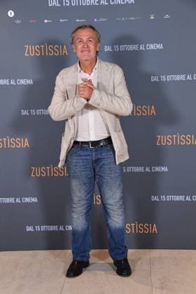 IPA89362325 - Rome, Cinema Barberini: Photocall for the film Zustissia. Pictured: Fabrizio Ferracane  Copyright: xVincenzoxLandix xVincenzoxLandix IPA89362325