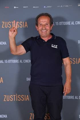 IPA89362316 - Rome, Cinema Barberini: Photocall for the film Zustissia. Pictured: Beniamino Zuncheddu  Copyright: xVincenzoxLandix xVincenzoxLandix IPA89362316