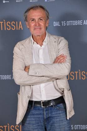 IPA89362329 - Rome, Cinema Barberini: Photocall for the film Zustissia. Pictured: Fabrizio Ferracane  Copyright: xVincenzoxLandix xVincenzoxLandix IPA89362329