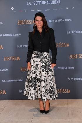 IPA89362494 - Rome, Cinema Barberini: Photocall for the film Zustissia. Pictured: Geppi Cucciari  Copyright: xVincenzoxLandix xVincenzoxLandix IPA89362494