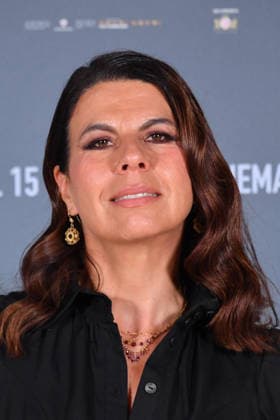 IPA89362518 - Rome, Cinema Barberini: Photocall for the film Zustissia. Pictured: Geppi Cucciari  Copyright: xVincenzoxLandix xVincenzoxLandix IPA89362518