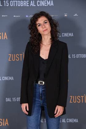 IPA89362540 - Rome, Cinema Barberini: Photocall for the film Zustissia. Pictured: Paola Giannini  Copyright: xVincenzoxLandix xVincenzoxLandix IPA89362540