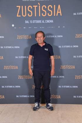 IPA89362273 - Rome, Cinema Barberini: Photocall for the film Zustissia. Pictured: Beniamino Zuncheddu  Copyright: xVincenzoxLandix xVincenzoxLandix IPA89362273