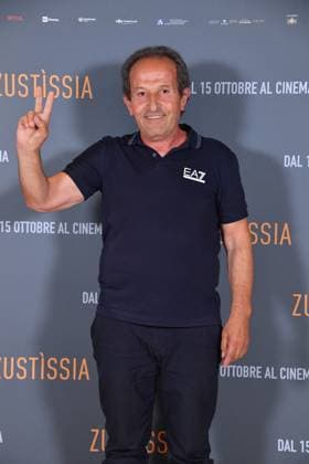 IPA89362317 - Rome, Cinema Barberini: Photocall for the film Zustissia. Pictured: Beniamino Zuncheddu  Copyright: xVincenzoxLandix xVincenzoxLandix IPA89362317