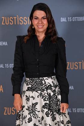 IPA89362412 - Rome, Cinema Barberini: Photocall for the film Zustissia. Pictured: Geppi Cucciari  Copyright: xVincenzoxLandix xVincenzoxLandix IPA89362412