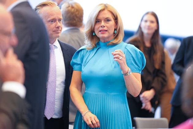 Auftaktbilder CDU Fraktionssitzung Bundestagspraesidentin Julia Kloeckner beim Auftakt der Fraktionssitzung der Bundestagsfraktion im Deutschen Bundestag, Berlin, 06.10.2026 Berlin Berlin Deutschland