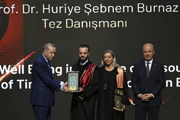 Turkish President Recep Tayyip Erdogan ANKARA, TURKIYE - OCTOBER 06: Turkish President Recep Tayyip Erdogan attends the opening ceremony of the 2026-2027 Higher Education Academic Year at Bestepe National Congress and Culture Center, on October 06, 2026 in Ankara, Turkiye. Dogukan Keskinkilic Anadolu Ankara Turkey. Editorial use only. Please get in touch for any other usage.  Copyright: x2026xAnadoluxDogukanxKeskinkilicx