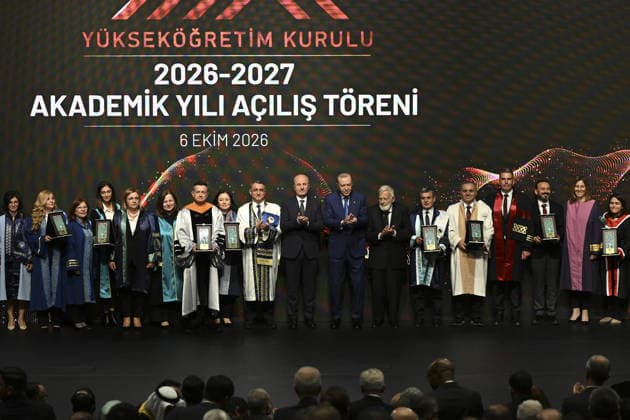 Turkish President Recep Tayyip Erdogan ANKARA, TURKIYE - OCTOBER 06: Turkish President Recep Tayyip Erdogan attends the opening ceremony of the 2026-2027 Higher Education Academic Year at Bestepe National Congress and Culture Center, on October 06, 2026 in Ankara, Turkiye. Dogukan Keskinkilic Anadolu Ankara Turkey. Editorial use only. Please get in touch for any other usage.  Copyright: x2026xAnadoluxDogukanxKeskinkilicx