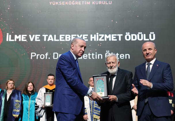 Turkish President Recep Tayyip Erdogan ANKARA, TURKIYE - OCTOBER 6: (----EDITORIAL USE ONLY - MANDATORY CREDIT - TURKISH PRESIDENCY MURAT KULA HANDOUT - NO MARKETING NO ADVERTISING CAMPAIGNS - DISTRIBUTED AS A SERVICE TO CLIENTS----) Turkish President Recep Tayyip Erdogan attends the Opening Ceremony of Academic Year 2026-2027 at the Bestepe National Congress and Culture Center in Ankara, Turkiye, on October 6, 2026. TUR Presidency Murat Kula Anadolu Ankara Turkey. Editorial use only. Please get in touch for any other usage.  Copyright: x2026xAnadoluxTURxPresidencyx xMuratxKulax