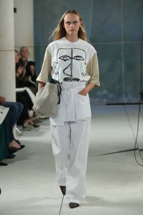 PFW - Litkovska Runway A model walks the runway during the Litkovska Womenswear Spring Summer 2027 show as part of the Paris Fashion Week on October 6, 2026 in Paris, France. Photo by Alain-Gil Gonzalez ABACAPRESS.COM Paris France  Copyright: xGonzalezxAlain-Gil ABACAx