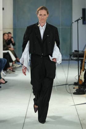 PFW - Litkovska Runway A model walks the runway during the Litkovska Womenswear Spring Summer 2027 show as part of the Paris Fashion Week on October 6, 2026 in Paris, France. Photo by Alain-Gil Gonzalez ABACAPRESS.COM Paris France  Copyright: xGonzalezxAlain-Gil ABACAx
