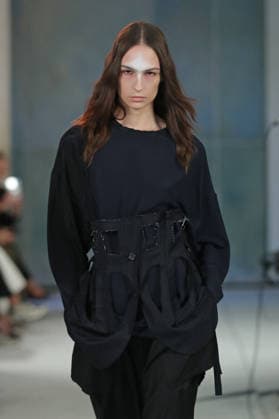 PFW - Litkovska Runway A model walks the runway during the Litkovska Womenswear Spring Summer 2027 show as part of the Paris Fashion Week on October 6, 2026 in Paris, France. Photo by Alain-Gil Gonzalez ABACAPRESS.COM Paris France  Copyright: xGonzalezxAlain-Gil ABACAx