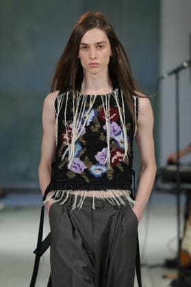 PFW - Litkovska Runway A model walks the runway during the Litkovska Womenswear Spring Summer 2027 show as part of the Paris Fashion Week on October 6, 2026 in Paris, France. Photo by Alain-Gil Gonzalez ABACAPRESS.COM Paris France  Copyright: xGonzalezxAlain-Gil ABACAx