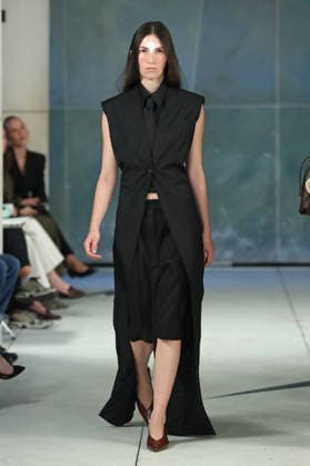 PFW - Litkovska Runway A model walks the runway during the Litkovska Womenswear Spring Summer 2027 show as part of the Paris Fashion Week on October 6, 2026 in Paris, France. Photo by Alain-Gil Gonzalez ABACAPRESS.COM Paris France  Copyright: xGonzalezxAlain-Gil ABACAx