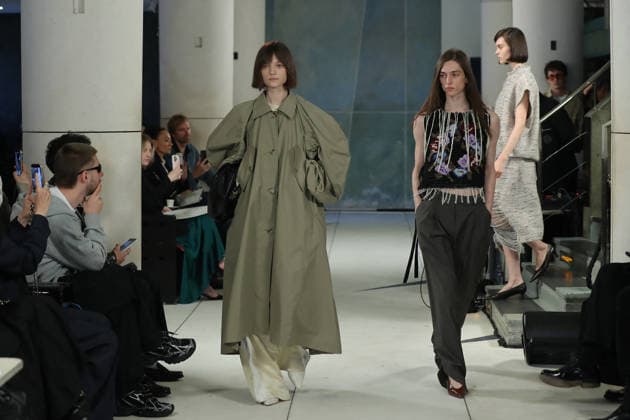PFW - Litkovska Runway A model walks the runway during the Litkovska Womenswear Spring Summer 2027 show as part of the Paris Fashion Week on October 6, 2026 in Paris, France. Photo by Alain-Gil Gonzalez ABACAPRESS.COM Paris France  Copyright: xGonzalezxAlain-Gil ABACAx