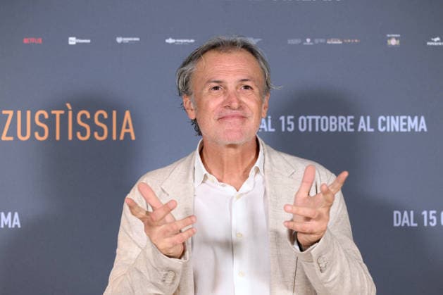 October 6, 2026, Rome, Rome, Italy: Fabrizio Ferracane during the photocall for the presentation of the film Zustissia, inspired by the true story of the longest miscarriage of justice in Italian history, 33 years of wrongful imprisonment. Rome, October 6, 2026 Rome Italy  - ZUMAa289 20261006_zia_a289_037 Copyright: xMariaxLauraxAntonellix xAgfx