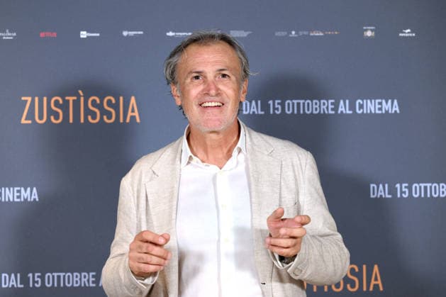 October 6, 2026, Rome, Rome, Italy: Fabrizio Ferracane during the photocall for the presentation of the film Zustissia, inspired by the true story of the longest miscarriage of justice in Italian history, 33 years of wrongful imprisonment. Rome, October 6, 2026 Rome Italy  - ZUMAa289 20261006_zia_a289_038 Copyright: xMariaxLauraxAntonellix xAgfx