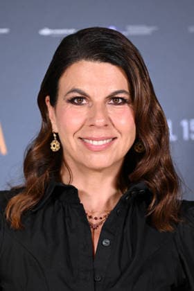 October 6, 2026, Rome, Rome, Italy: Geppi Cucciari during the photocall for the presentation of the film Zustissia, inspired by the true story of the longest miscarriage of justice in Italian history, 33 years of wrongful imprisonment. Rome, October 6, 2026 Rome Italy  - ZUMAa289 20261006_zia_a289_050 Copyright: xMariaxLauraxAntonellix xAgfx