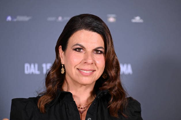October 6, 2026, Rome, Rome, Italy: Geppi Cucciari during the photocall for the presentation of the film Zustissia, inspired by the true story of the longest miscarriage of justice in Italian history, 33 years of wrongful imprisonment. Rome, October 6, 2026 Rome Italy  - ZUMAa289 20261006_zia_a289_052 Copyright: xMariaxLauraxAntonellix xAgfx