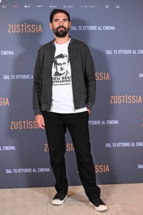 October 6, 2026, Rome, Rome, Italy: Director Francesco Piras during the photocall for the presentation of the film Zustissia, inspired by the true story of the longest miscarriage of justice in Italian history, 33 years of wrongful imprisonment. Rome, October 6, 2026 Rome Italy  - ZUMAa289 20261006_zia_a289_060 Copyright: xMariaxLauraxAntonellix xAgfx