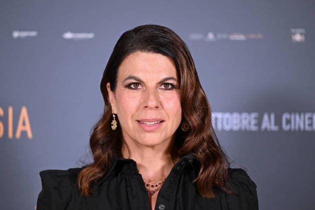 October 6, 2026, Rome, Rome, Italy: Geppi Cucciari during the photocall for the presentation of the film Zustissia, inspired by the true story of the longest miscarriage of justice in Italian history, 33 years of wrongful imprisonment. Rome, October 6, 2026 Rome Italy  - ZUMAa289 20261006_zia_a289_071 Copyright: xMariaxLauraxAntonellix xAgfx
