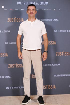 October 6, 2026, Rome, Rome, Italy: Jacopo Cullin during the photocall for the presentation of the film Zustissia, inspired by the true story of the longest miscarriage of justice in Italian history, 33 years of wrongful imprisonment. Rome, October 6, 2026 Rome Italy  - ZUMAa289 20261006_zia_a289_088 Copyright: xMariaxLauraxAntonellix xAgfx
