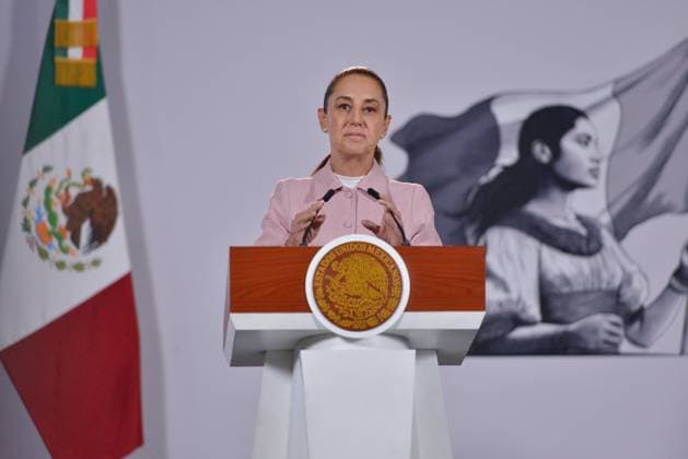 October 6, 2026: TO-45365-MEXICO , June 10, 2026. Mexican President Claudia Sheinbaum spoke about the increase in health clinics and national policy during the "People& 039;s Conference" at the National Palace in Mexico City. Clasos.com.mx  - ZUMAcs4_ 20261006_faa_cs4_001 Copyright: xJavierxLiraxOterox