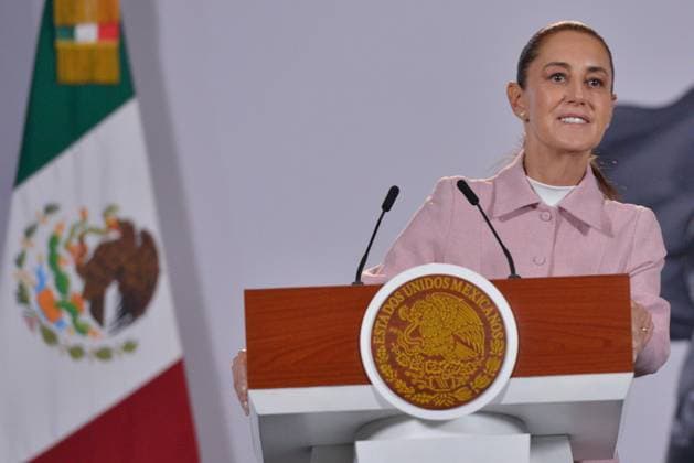 October 6, 2026: TO-45365-MEXICO , June 10, 2026. Mexican President Claudia Sheinbaum spoke about the increase in health clinics and national policy during the "People& 039;s Conference" at the National Palace in Mexico City. Clasos.com.mx - ZUMAcs4_ 20261006_faa_cs4_059 Copyright: xJavierxLiraxOterox