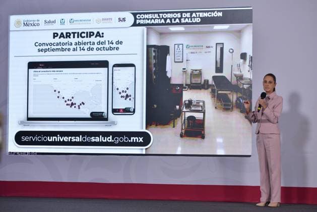 October 6, 2026: TO-45365-MEXICO , June 10, 2026. Mexican President Claudia Sheinbaum spoke about the increase in health clinics and national policy during the "People& 039;s Conference" at the National Palace in Mexico City. Clasos.com.mx  - ZUMAcs4_ 20261006_faa_cs4_083 Copyright: xJavierxLiraxOterox