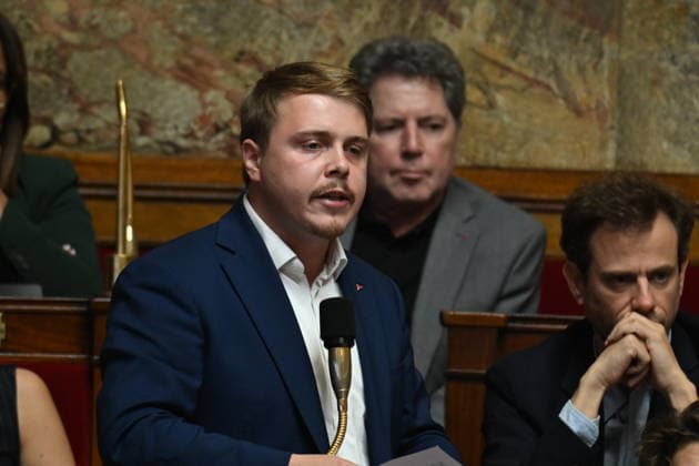 Questions to the Government in the National Assembly: Louis Boyard, Session of Questions to the Government in the National Assembly, Paris 460252, October 6, 2026, Paris, France Copyright: xL.Urmanx xStarfacex STAR_460252_030