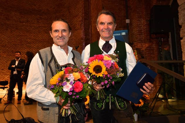 Alexander und Thomas Huber (Huber-Baum) Verleihung der Bayerischen Staatsmedaille für soziale Verdienste 2026 Allerheiligen-Hofkirche München 06. Oktober 2026