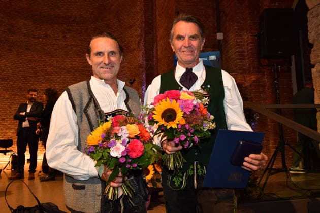 Alexander und Thomas Huber (Huber-Baum) Verleihung der Bayerischen Staatsmedaille für soziale Verdienste 2026 Allerheiligen-Hofkirche München 06. Oktober 2026