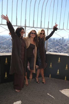 October 6, 2026, New York, New York, USA: SYDNEY RAE BASS, JESSIE JAMES DECKER, and KAREN PARKER, visited the Empire State Building to promote their new family cook book Ã¢â‚¬ËœThe Secret SauceÃ¢ New York USA - ZUMAh16_ 20261006_zaf_h16_056 Copyright: xDanxHerrickx
