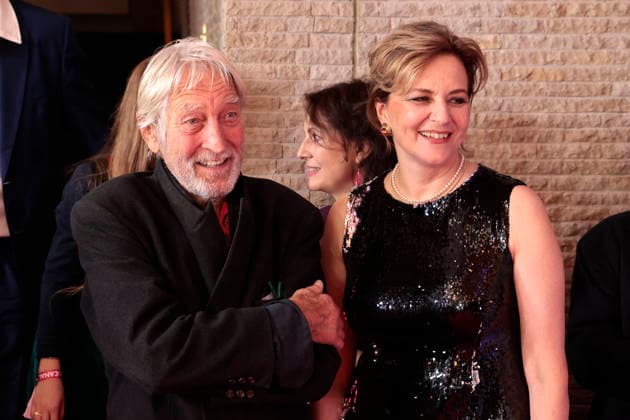 Wigand Witting and Martina Gedeck attend the premiere of Heimsuchung The Beloved at Kino International on October 6, 2026l in Berlin, Germany Heimsuchung The Beloved premiere in Berlin, Germany