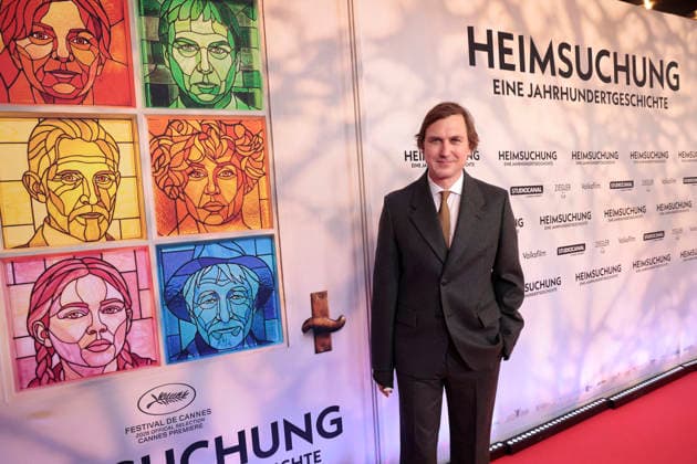 Lars Eidinger attends the premiere of Heimsuchung The Beloved at Kino International on October 6, 2026l in Berlin, Germany Heimsuchung The Beloved premiere in Berlin, Germany