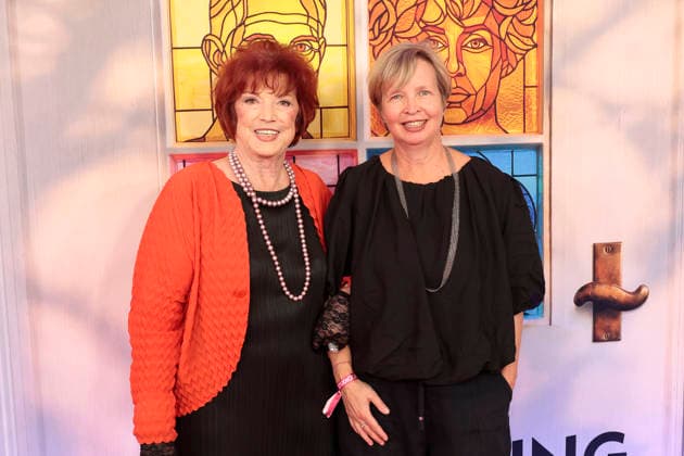 Regina Ziegler and Jenny Erpenbeck attend the premiere of Heimsuchung The Beloved at Kino International on October 6, 2026l in Berlin, Germany Heimsuchung The Beloved premiere in Berlin, Germany