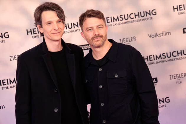 Sabin Tambrea and Friedrich Muecke attend the premiere of Heimsuchung The Beloved at Kino International on October 6, 2026l in Berlin, Germany Heimsuchung The Beloved premiere in Berlin, Germany