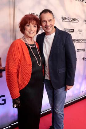 Regina Ziegler and Sebastian Fitzek attend the premiere of Heimsuchung The Beloved at Kino International on October 6, 2026l in Berlin, Germany Heimsuchung The Beloved premiere in Berlin, Germany