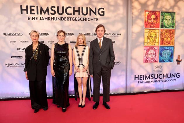 Susanne Wolff, Martina Gedeck, Maria Matschke Engel, Lars Eidinger attend the premiere of Heimsuchung The Beloved at Kino International on October 6, 2026l in Berlin, Germany Heimsuchung The Beloved premiere in Berlin, Germany
