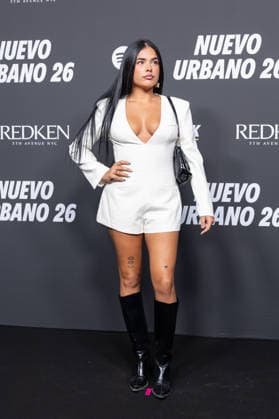 Spotify Hosts the Nuevo Urbano 26 Event Influencer Daniela at the Nuevo Urbano 26 event, held at Shôko Madrid on October 6, 2026, in Madrid, Spain. The event, organized by Spotify, brings together some of the artists and key figures of the new Spanish urban scene. OCTOBER 6, 2026 SPOTIFY NUEVO URBANO MUSIC SINGERS Jesús Hellí Madrid Madrid Spain  Copyright: xJesusxHellinx 7825225