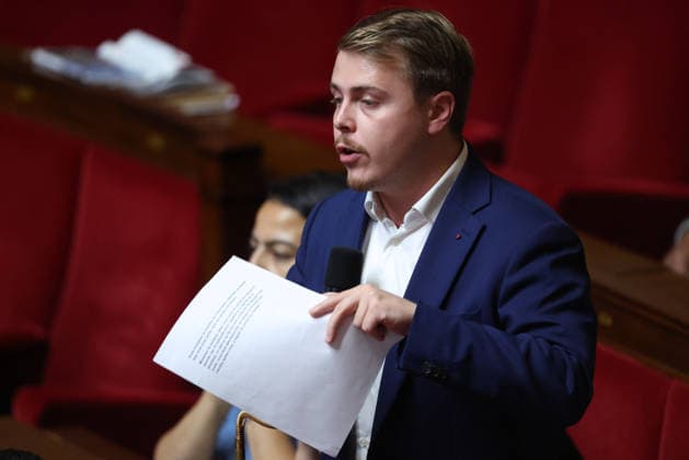 AssembleÌe Nationale - QAG du 6 octobre 2026 Louis Boyard Sà ance des Questions d Actualità s au Gouvernement à l AssembleÌe Nationale à Paris, le 6 octobre 2026. Current Affairs Question Period with the Government at the National Assembly in Paris, October 6, 2026. Copyright: xFabricexChasseryx