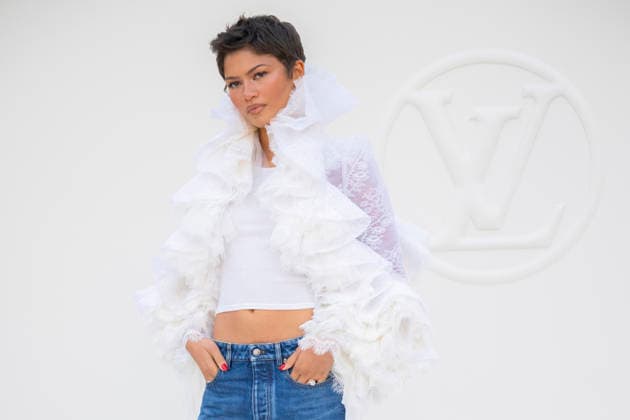 Louis Vuitton - Photocall - Paris Fashion Week EB Zendaya attends the Louis Vuitton Womenswear Spring Summer 2027 show as part of Paris Fashion Week on October 06, 2026 in Paris, France. Photo by Eliot Blondet ABACAPRESS.COM Paris France France  Copyright: xBlondetxEliot ABACAx