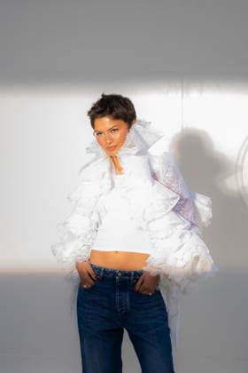 Louis Vuitton - Photocall - Paris Fashion Week EB Zendaya attends the Louis Vuitton Womenswear Spring Summer 2027 show as part of Paris Fashion Week on October 06, 2026 in Paris, France. Photo by Eliot Blondet ABACAPRESS.COM Paris France France  Copyright: xBlondetxEliot ABACAx